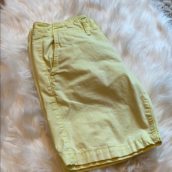 American Eagle Outfitters Other - American Eagle AE Casual Shorts PREP Yellow Sz 30